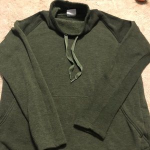 Columbia Forest Green Cowel Neck Fleece